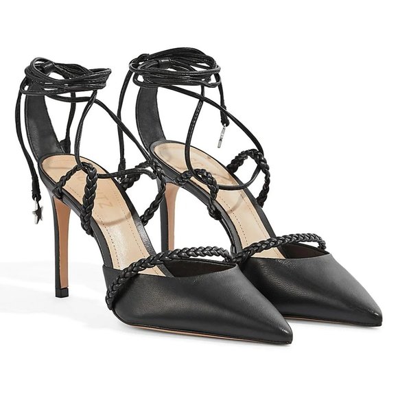 *NEW* SCHUTZ - Lunah Braided Pumps - Picture 1 of 5
